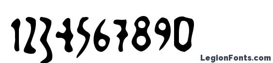 Gutenbergsghostypes Font, Number Fonts