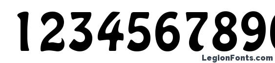 Guthrie Font, Number Fonts