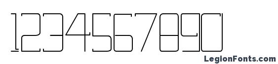 Gutsy Font, Number Fonts