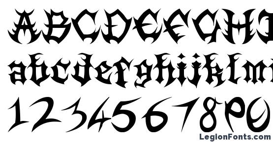 Guttural Font Download Free / LegionFonts