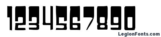 GyparodyGaunt Font, Number Fonts