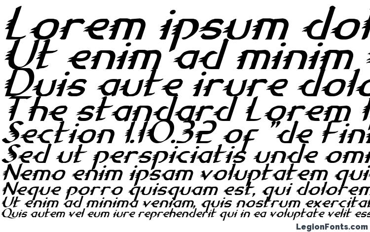 specimens Gypsy Road Italic font, sample Gypsy Road Italic font, an example of writing Gypsy Road Italic font, review Gypsy Road Italic font, preview Gypsy Road Italic font, Gypsy Road Italic font