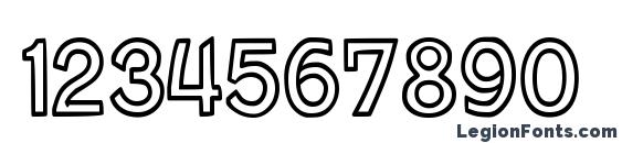 Gyptienne normal Font, Number Fonts