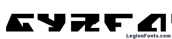 шрифт Gyrfalcon Expanded, бесплатный шрифт Gyrfalcon Expanded, предварительный просмотр шрифта Gyrfalcon Expanded