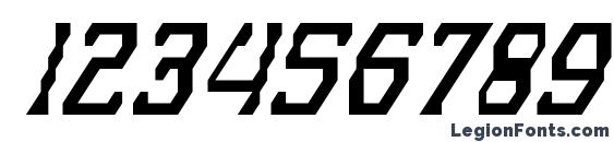 Gyrussian Font, Number Fonts