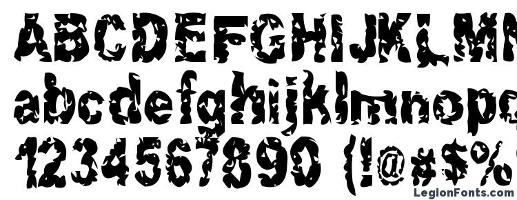 glyphs Hacknslash font, сharacters Hacknslash font, symbols Hacknslash font, character map Hacknslash font, preview Hacknslash font, abc Hacknslash font, Hacknslash font