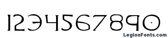 Hadriatic Extended Font, Number Fonts