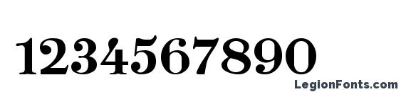 Halcyon Font, Number Fonts