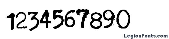 Haldasma Font, Number Fonts
