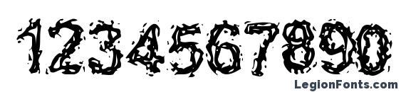 Halebopp Font, Number Fonts