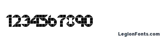 Half project logo Font, Number Fonts