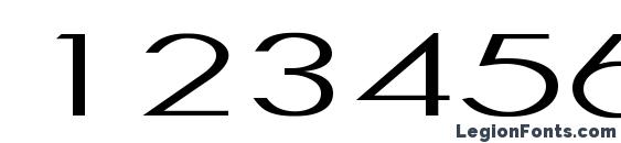 Halibut Regular Font, Number Fonts