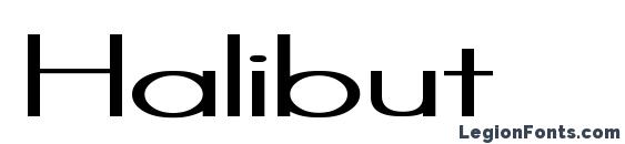 шрифт Halibut, бесплатный шрифт Halibut, предварительный просмотр шрифта Halibut