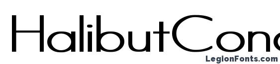 HalibutCondensed Regular Font