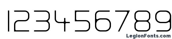 Hall Fetica Upper Decompose Font, Number Fonts