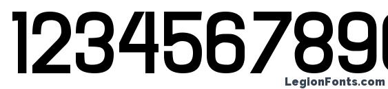 Hallandale Bold JL Font, Number Fonts