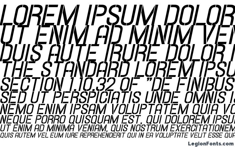 specimens Hallandale Stencil Bd. It. JL font, sample Hallandale Stencil Bd. It. JL font, an example of writing Hallandale Stencil Bd. It. JL font, review Hallandale Stencil Bd. It. JL font, preview Hallandale Stencil Bd. It. JL font, Hallandale Stencil Bd. It. JL font