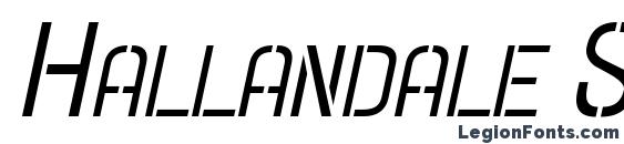 Hallandale Stencil It. SC JL font, free Hallandale Stencil It. SC JL font, preview Hallandale Stencil It. SC JL font
