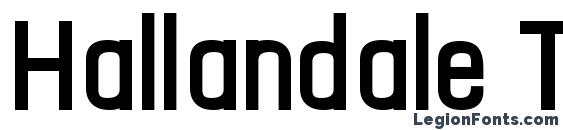 шрифт Hallandale Text Bold JL, бесплатный шрифт Hallandale Text Bold JL, предварительный просмотр шрифта Hallandale Text Bold JL