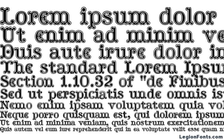 specimens Hallodolly font, sample Hallodolly font, an example of writing Hallodolly font, review Hallodolly font, preview Hallodolly font, Hallodolly font