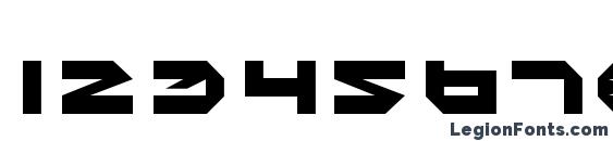 Halo Font, Number Fonts