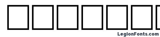 Hals regular Font, Number Fonts