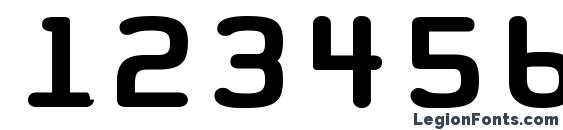 Halter Font, Number Fonts