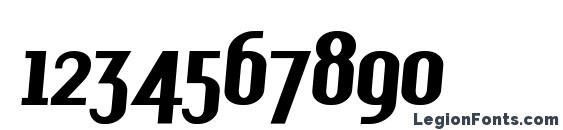Шрифт Hambh, Шрифты для цифр и чисел