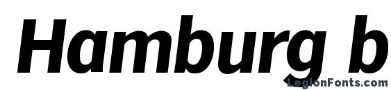 Hamburg boldita font, free Hamburg boldita font, preview Hamburg boldita font