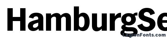 HamburgSerial Xbold Regular font, free HamburgSerial Xbold Regular font, preview HamburgSerial Xbold Regular font