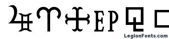 Hamburgsymbols Font