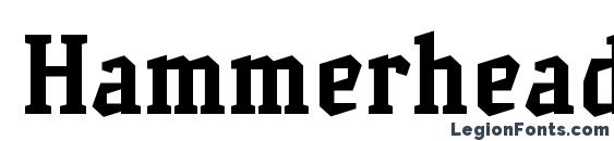 Hammerhead bold Font