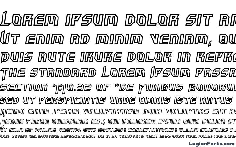 specimens HammerheadOutline Italic font, sample HammerheadOutline Italic font, an example of writing HammerheadOutline Italic font, review HammerheadOutline Italic font, preview HammerheadOutline Italic font, HammerheadOutline Italic font
