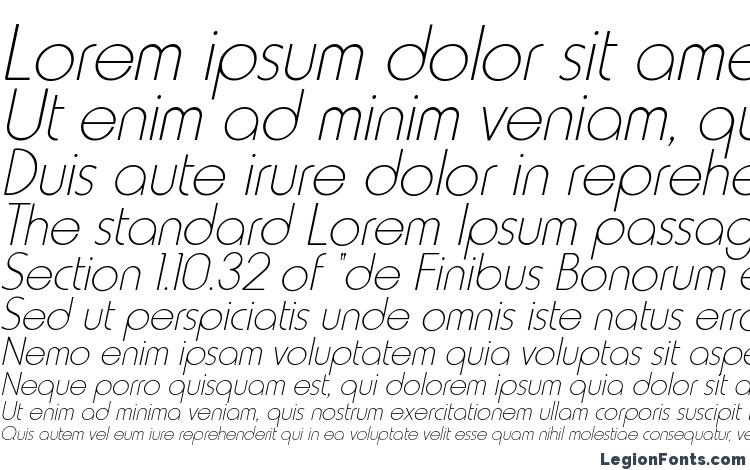 specimens HammerThin Italic font, sample HammerThin Italic font, an example of writing HammerThin Italic font, review HammerThin Italic font, preview HammerThin Italic font, HammerThin Italic font