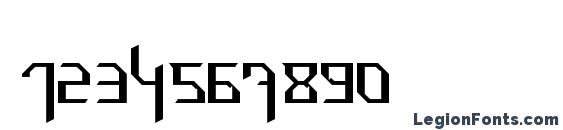 Hammt Font, Number Fonts