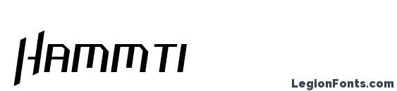 шрифт Hammti, бесплатный шрифт Hammti, предварительный просмотр шрифта Hammti