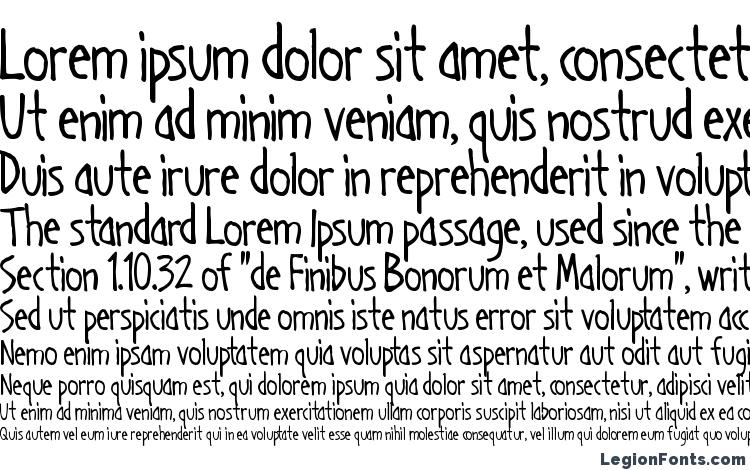 specimens Handa font, sample Handa font, an example of writing Handa font, review Handa font, preview Handa font, Handa font
