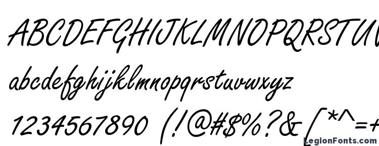 glyphs HandmadeScript Regular font, сharacters HandmadeScript Regular font, symbols HandmadeScript Regular font, character map HandmadeScript Regular font, preview HandmadeScript Regular font, abc HandmadeScript Regular font, HandmadeScript Regular font