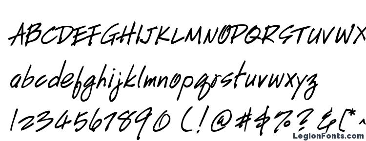 глифы шрифта HandScript Bold, символы шрифта HandScript Bold, символьная карта шрифта HandScript Bold, предварительный просмотр шрифта HandScript Bold, алфавит шрифта HandScript Bold, шрифт HandScript Bold