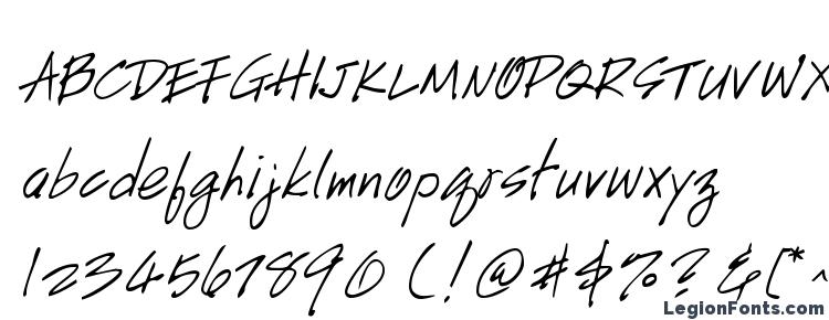 глифы шрифта HandScript Regular, символы шрифта HandScript Regular, символьная карта шрифта HandScript Regular, предварительный просмотр шрифта HandScript Regular, алфавит шрифта HandScript Regular, шрифт HandScript Regular