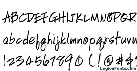 Handscriptlefty Bold Italic Font Download Free   Legionfonts