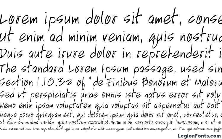 specimens HandScriptLefty Italic font, sample HandScriptLefty Italic font, an example of writing HandScriptLefty Italic font, review HandScriptLefty Italic font, preview HandScriptLefty Italic font, HandScriptLefty Italic font