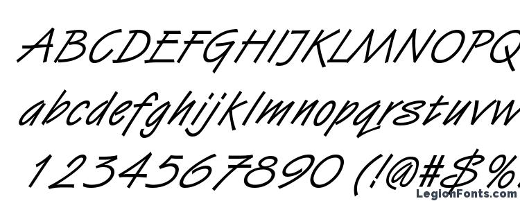 glyphs HandStroke Italic font, сharacters HandStroke Italic font, symbols HandStroke Italic font, character map HandStroke Italic font, preview HandStroke Italic font, abc HandStroke Italic font, HandStroke Italic font