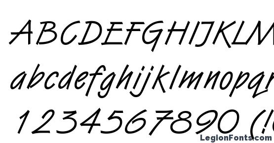 HandStroke Regular Font Download Free / LegionFonts