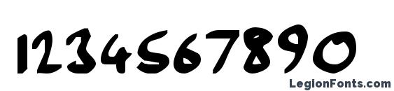 Handwriting Font, Number Fonts