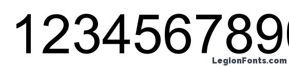 Hangulgothic Font, Number Fonts