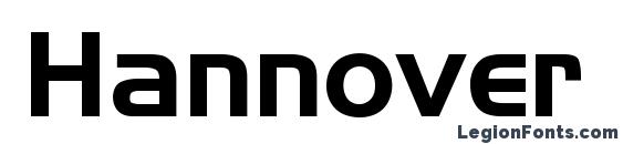 шрифт Hannover, бесплатный шрифт Hannover, предварительный просмотр шрифта Hannover
