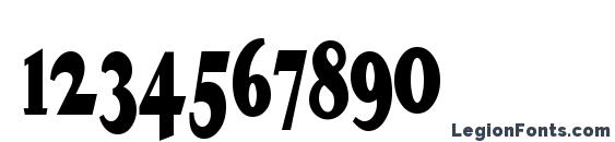 HappyCampersNF Font, Number Fonts