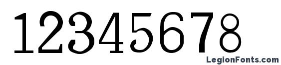 Happyday Normal Font, Number Fonts