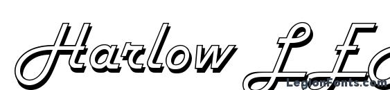 Harlow LET Plain.1.0 font, free Harlow LET Plain.1.0 font, preview Harlow LET Plain.1.0 font